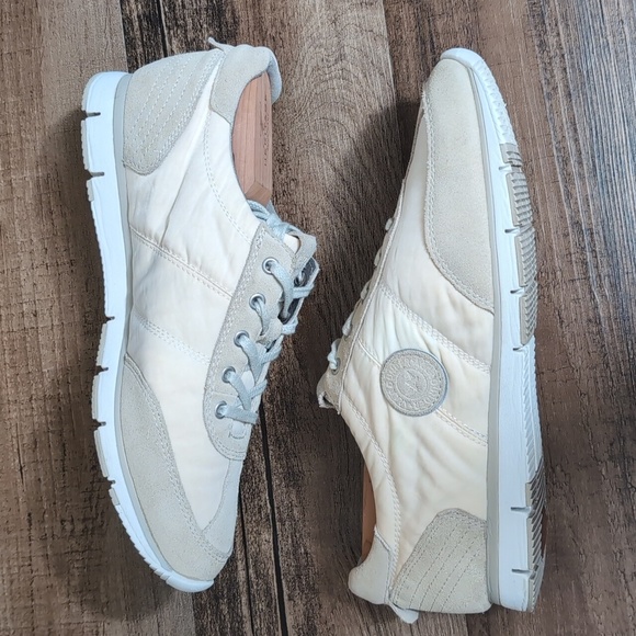 Mephisto Allrounder Lace Up Oxford Sneaker Size 10.0 US Suede & Canvas - Picture 5 of 14